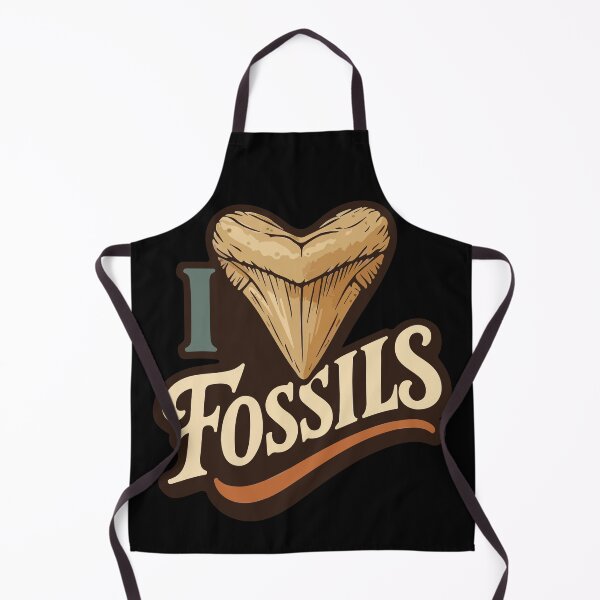 Item preview, I love Fossils - Shark teeth collector - shark teeth lover - fossil hunter gift designed and sold by anodyle.