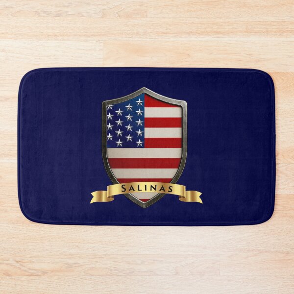 Item preview, Salinas Family USA Shield, Stars & Stripes Heritage Crest designed and sold by Highlandkings.