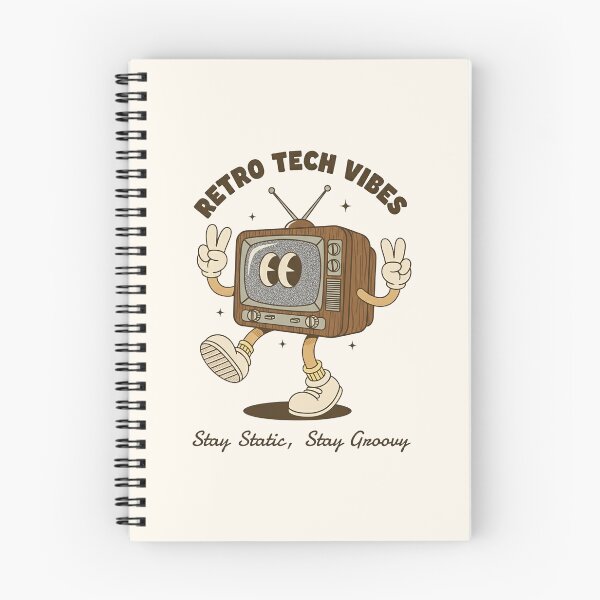 Item preview, Groovy Retro TV Cartoon – Stay Static, Stay Groovy designed and sold by HoopeStylee.