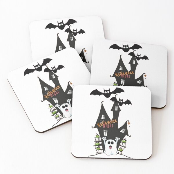 Item preview, Halloween Night – Spooky Haunted House designed and sold by MeowLoka ⭐⭐⭐⭐.