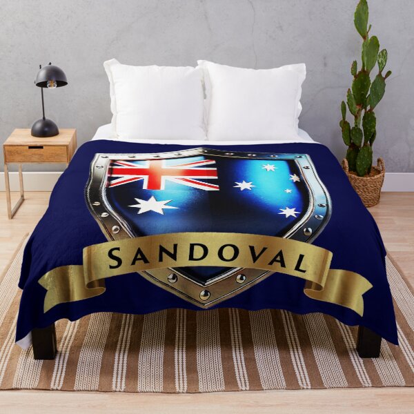 Item preview, Sandoval Family Australia Shield, Heritage Crest of Honour designed and sold by Highlandkings.