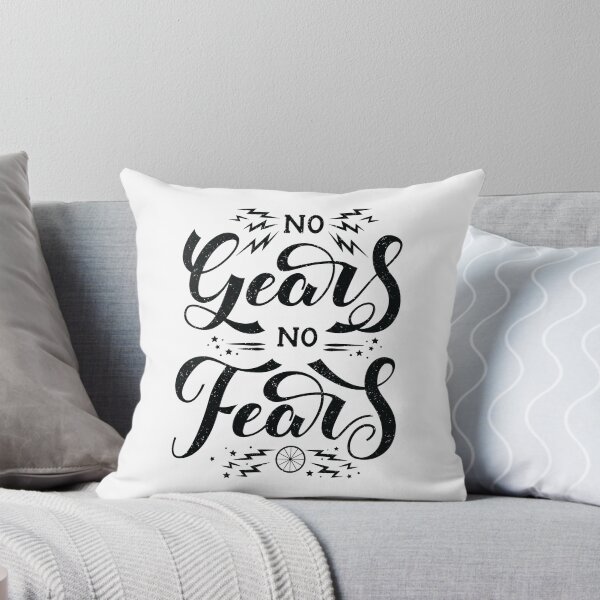 Item preview, No Gears, No Fears designed and sold by Ruby The Illustrator.