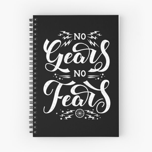 Item preview, No Gears, No Fears designed and sold by Ruby The Illustrator.