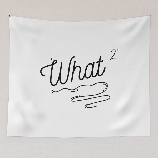 Item preview, What What - What2 - What Squared Cursive Black Letters designed and sold by GFamilyC.
