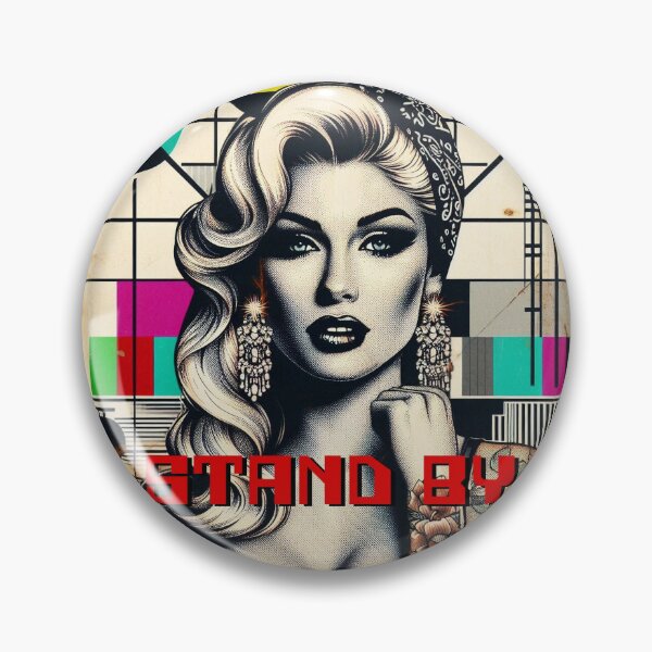 Item preview, Hollywood Pinup- with Stand By lettering designed and sold by williamlharvey.