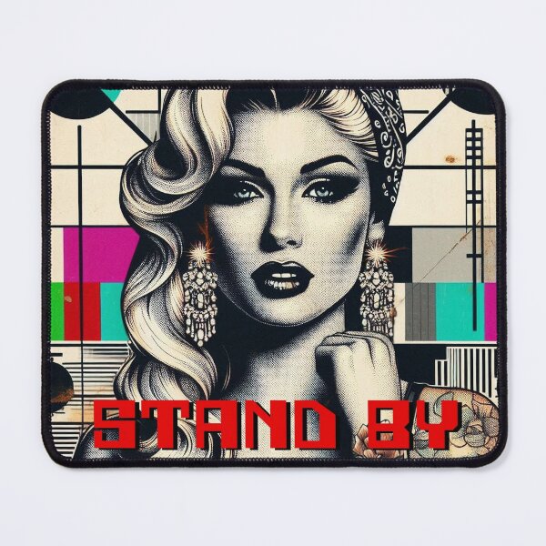 Item preview, Hollywood Pinup- with Stand By lettering designed and sold by williamlharvey.