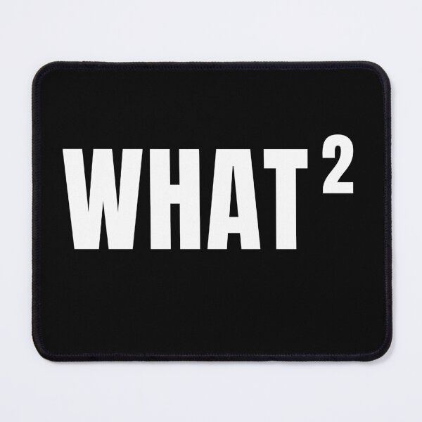 Item preview, What What - What2 - What Squared White Letters designed and sold by GFamilyC.