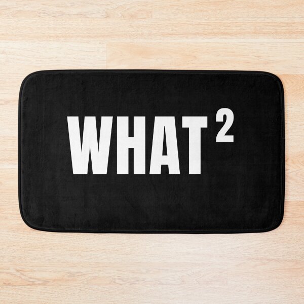 Item preview, What What - What2 - What Squared White Letters designed and sold by GFamilyC.