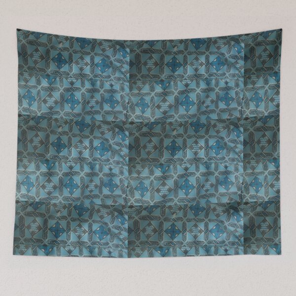Item preview, Blue hexagon designed and sold by ChinsCompany.
