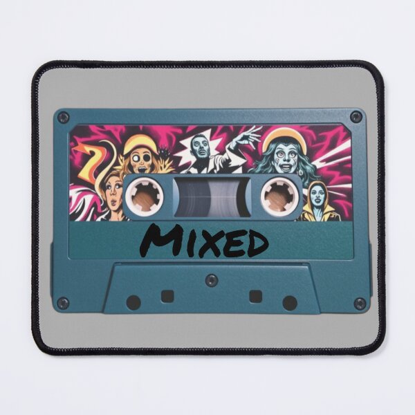 Item preview, Mixed Cassette Tape designed and sold by RadManDesigns.