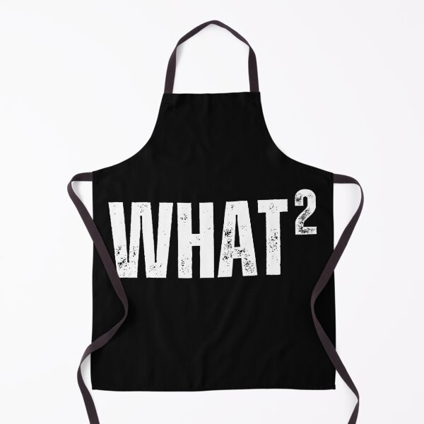 Item preview, What What - What2 - What Squared Worn Look White Letters designed and sold by GFamilyC.
