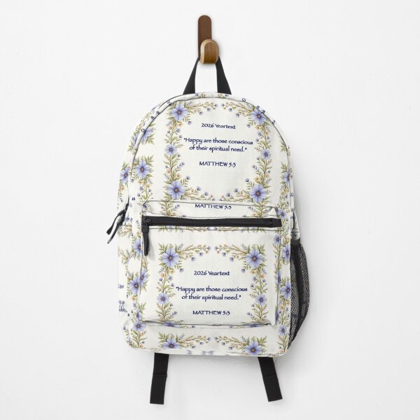Item preview, 2026 JW Yeartext Lavender Floral designed and sold by IvaRenee.