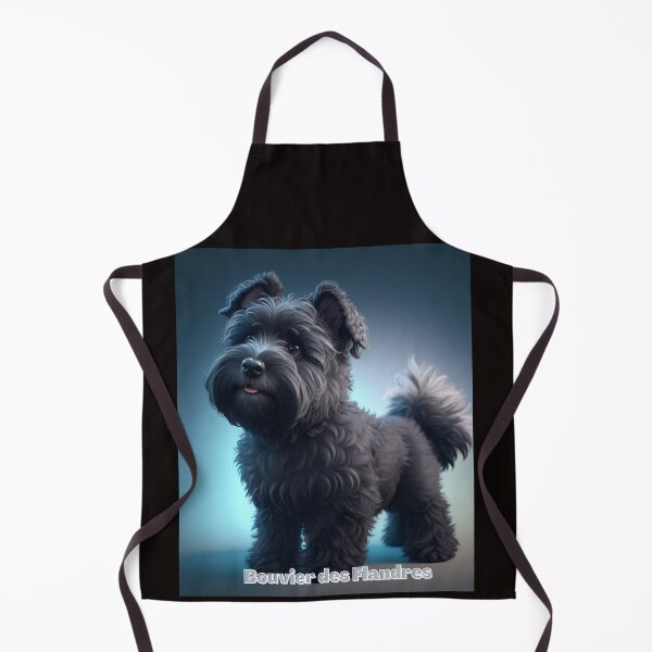 Item preview, Cute Bouvier des Flandres Dog Looking Friendly and Adorable designed and sold by KJ-Books.