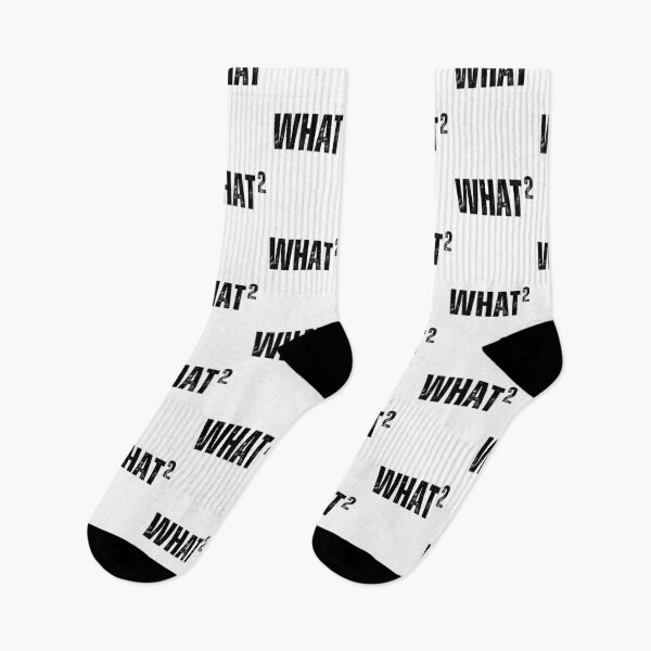Item preview, What What - What2 - What Squared Worn Look Black Letters designed and sold by GFamilyC.