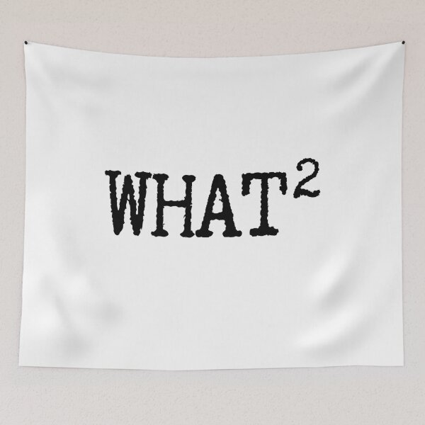 Item preview, What What - What2 - What Squared Typewriter Font Black Letters designed and sold by GFamilyC.