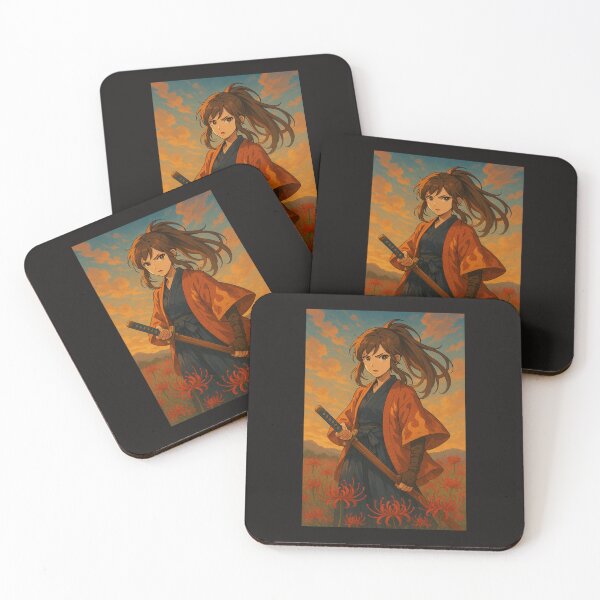 Item preview, Flame-Haori Warrior in Lily Field designed and sold by IronInk0351.