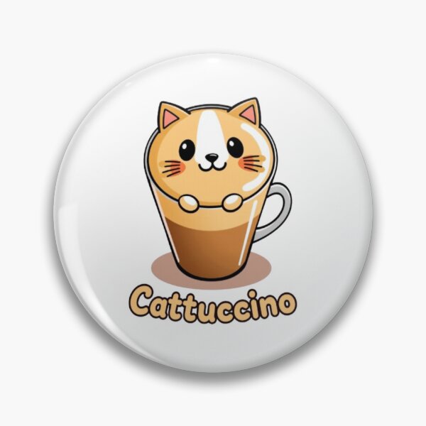 Item preview, Cattuccino – Cute Cat Latte Art Design designed and sold by CMdigit.