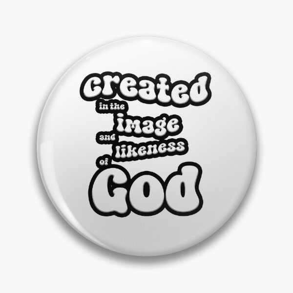 Item preview, Created in the Image and Likeness of God - Christian Faith Scripture designed and sold by G & M artworks.