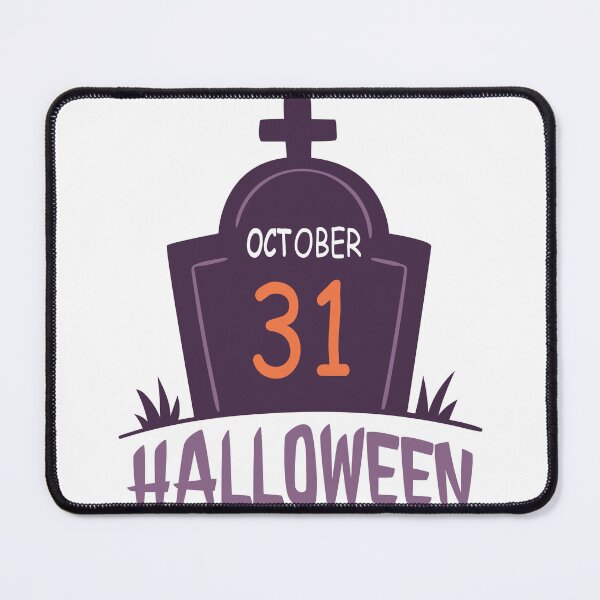 Item preview, Halloween cemetery designed and sold by Artvgs.