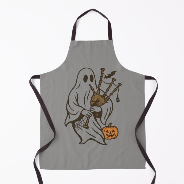 Item preview, Ghost Bagpiper Halloween Musician Design designed and sold by Meandmyshop.