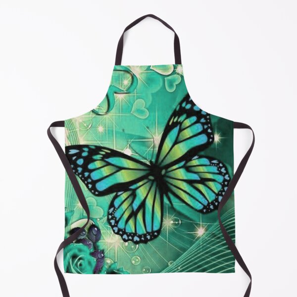 Item preview, Shiny green butterfly love designed and sold by NexusArts.