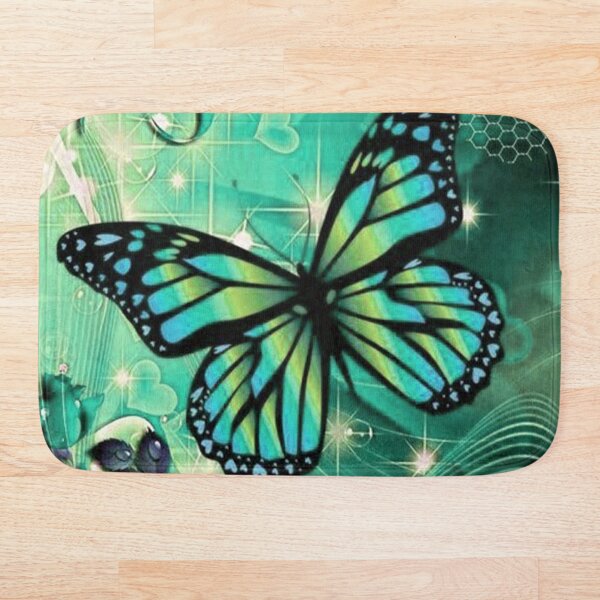 Item preview, Shiny green butterfly love designed and sold by NexusArts.