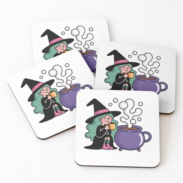 Item preview, Cozy Witch Brew | Cute Halloween Coffee designed and sold by Brand Uno Studio.