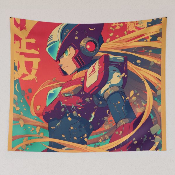 Item preview, Zero Vintage Japanese Kanji Poster  designed and sold by AnimeArsenalPrints.