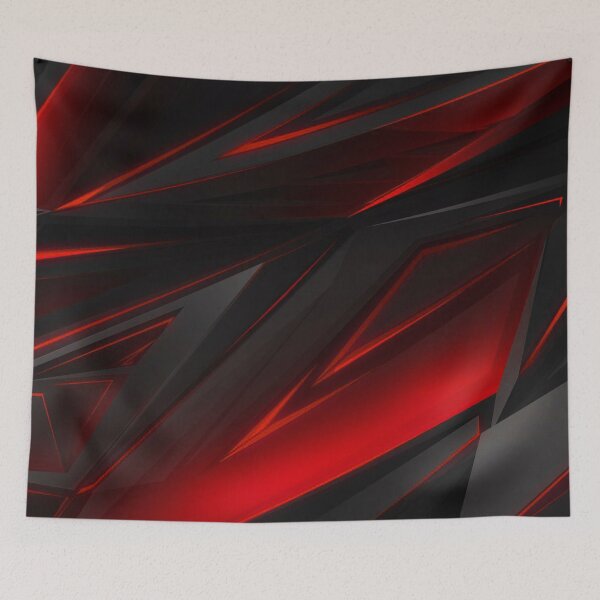 Item preview, Crimson shards abstract art  designed and sold by NexusArts.