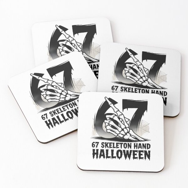 Item preview, 67 Skeleton Hand Halloween designed and sold by Naitsebas.
