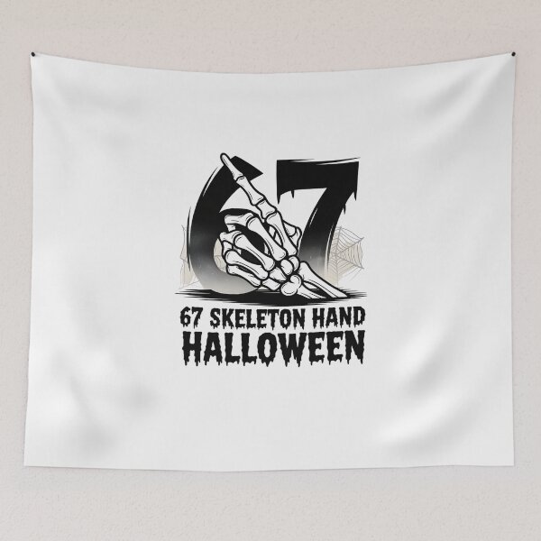 Item preview, 67 Skeleton Hand Halloween designed and sold by Naitsebas.