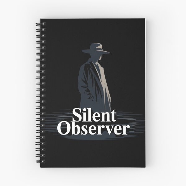 Artikelvorschau, Silent Observer Dunkles minimalistisches Design für ästhetische Seelen entworfen und verkauft von Avenius Graphics.