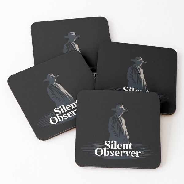 Item preview, Silent Observer Dark Minimalist Design for Aesthetic Souls designed and sold by Avenius Graphics.