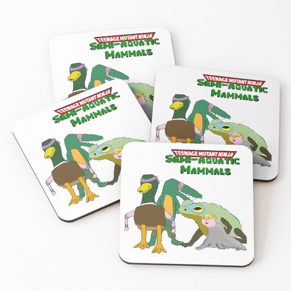 Item preview, Teenage Mutant Ninja Semi Aquatic Mammals designed and sold by davethefan.
