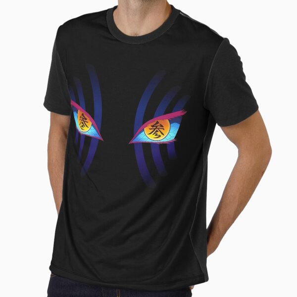 Akaza the Third Demon eyes Graphic T-Shirt