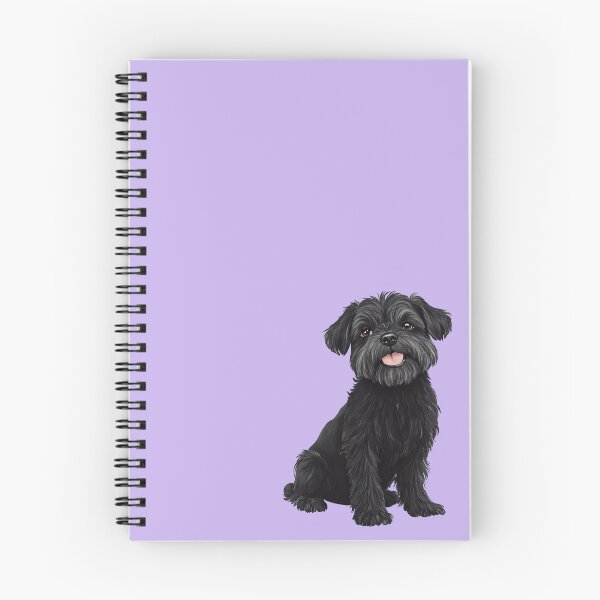 Item preview, Affenpinscher Dog Puppy Watercolor (purple) designed and sold by Magnolia Valley Art.