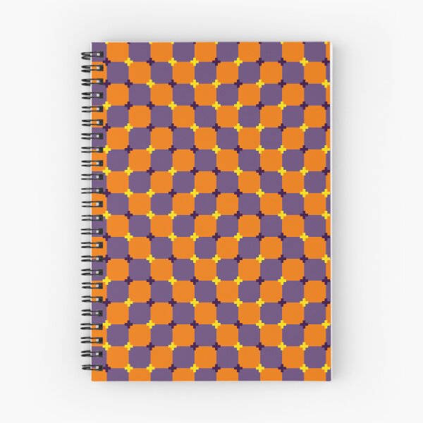 Item preview, Optical illusion pixel tile - purple and orange designed and sold by SNG12.