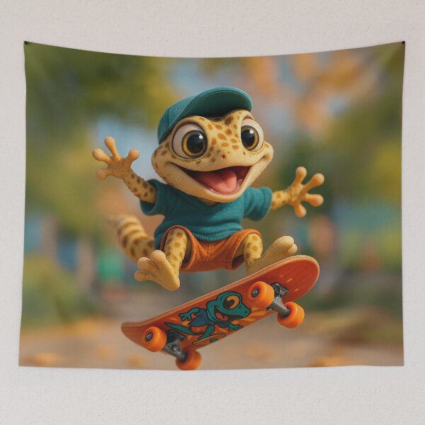 Item preview, Skater Gecko designed and sold by Sillytoe.