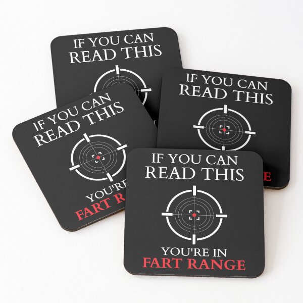 Item preview, Funny Saying If You Can Read This You're in Fart Range Humor Gift designed and sold by MouDantArts.