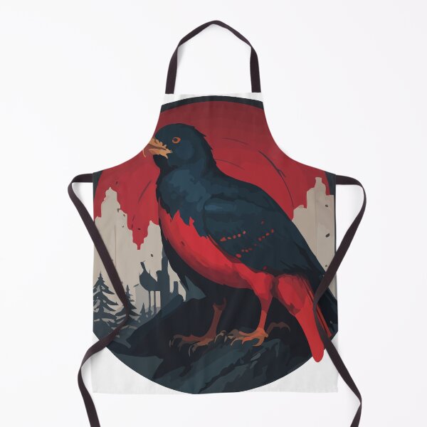 Item preview, Dark Hawk Against Red Moon designed and sold by josrosew.