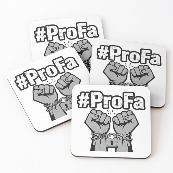 Item preview, Stand AGAINST #AntiFa with this premium #ProFa design. designed and sold by john00ivy.