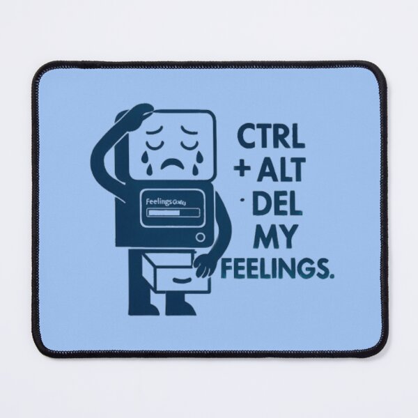 Item preview, Ctrl+Alt+Del My Feelings — Rebooting a Lost Broken Heart designed and sold by Kony83.