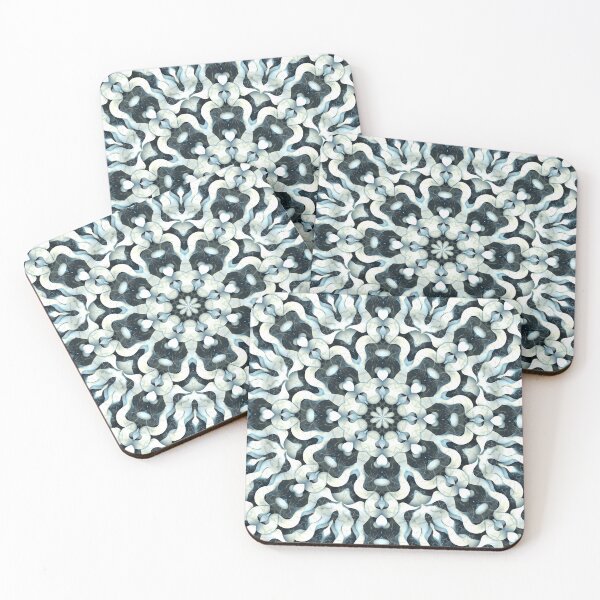 Item preview, Blue Marble Heart Kaleidoscope designed and sold by Dawne's Designs.
