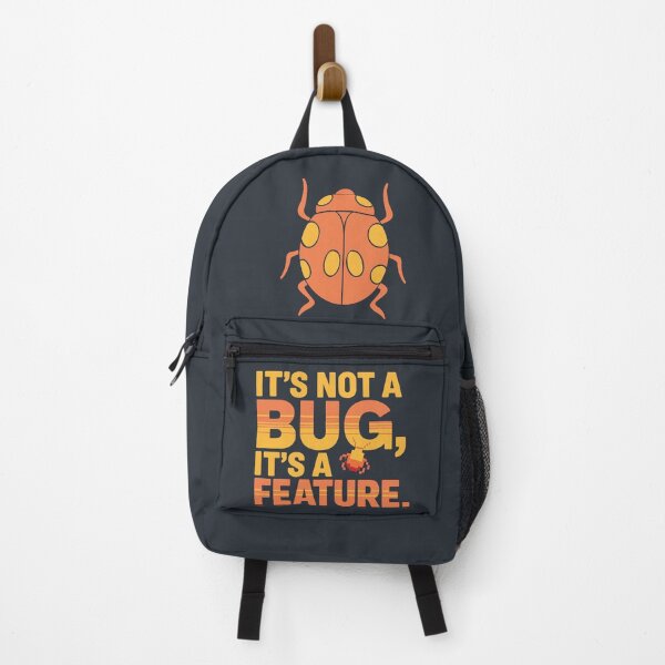 Item preview, It’s Not a Bug It’s a Feature – Funny Programmer Design designed and sold by VenDecoArt.