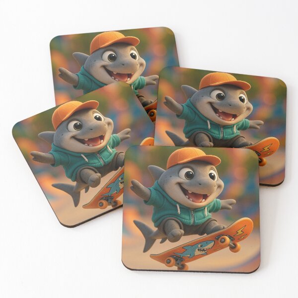 Item preview, Skater Grey Reef Shark designed and sold by Sillytoe.