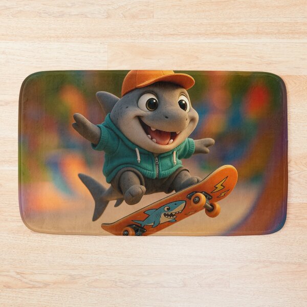 Item preview, Skater Grey Reef Shark designed and sold by Sillytoe.