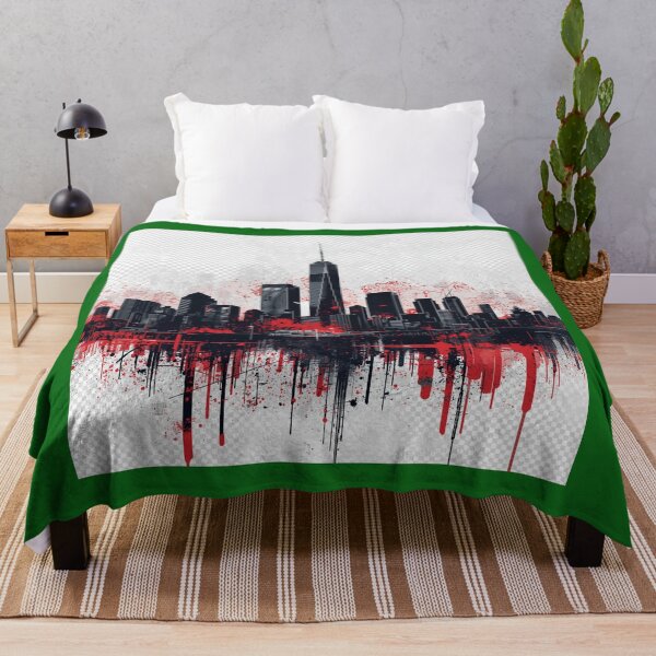 Item preview, Geometric Urban Lines - Abstract Skyline designed and sold by VIRALOOP.