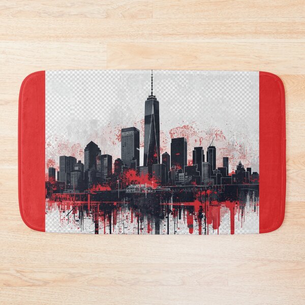 Item preview, Geometric Urban Lines - Abstract Skyline designed and sold by VIRALOOP.