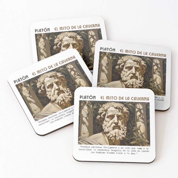 Item preview, Plato's 'The Myth of the Cave'. Ancient Philosophy (Spanish version) designed and sold by Filologica.