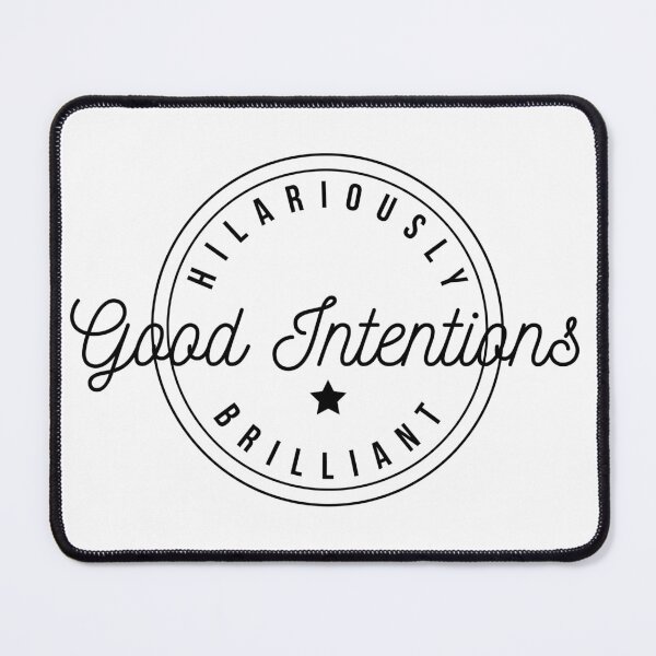 Item preview, Good Intentions Hilariously Brilliant Logo Design designed and sold by RebsRein.
